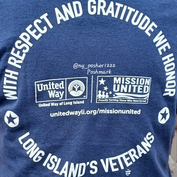 𝐃𝐄𝐋𝐓𝐀 𝗠𝗜𝗦𝗦𝗜𝗢𝗡 𝗨𝗡𝗜𝗧𝗘𝗗/𝐔𝐧𝐢𝐭𝐞𝐝 𝐖𝐚𝐲™ Tee XL Blue - Picture 3 of 7